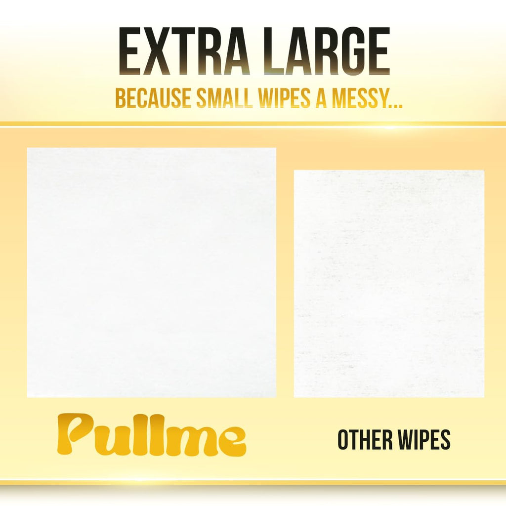 Pack of 6, 300 Counts - Flushable Wipes For Adults, Woman, Man, Family - Travel, Toilet, Bathroom Wipes Flushable Pack - Vitamin E & Aloe - Sewer & Septic Safe