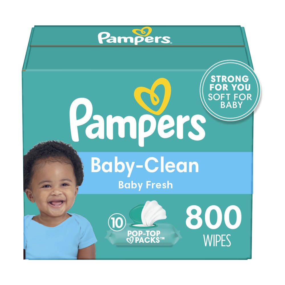 Pampers Complete Clean Baby Wipes - Fresh Scent 1X 72 Count