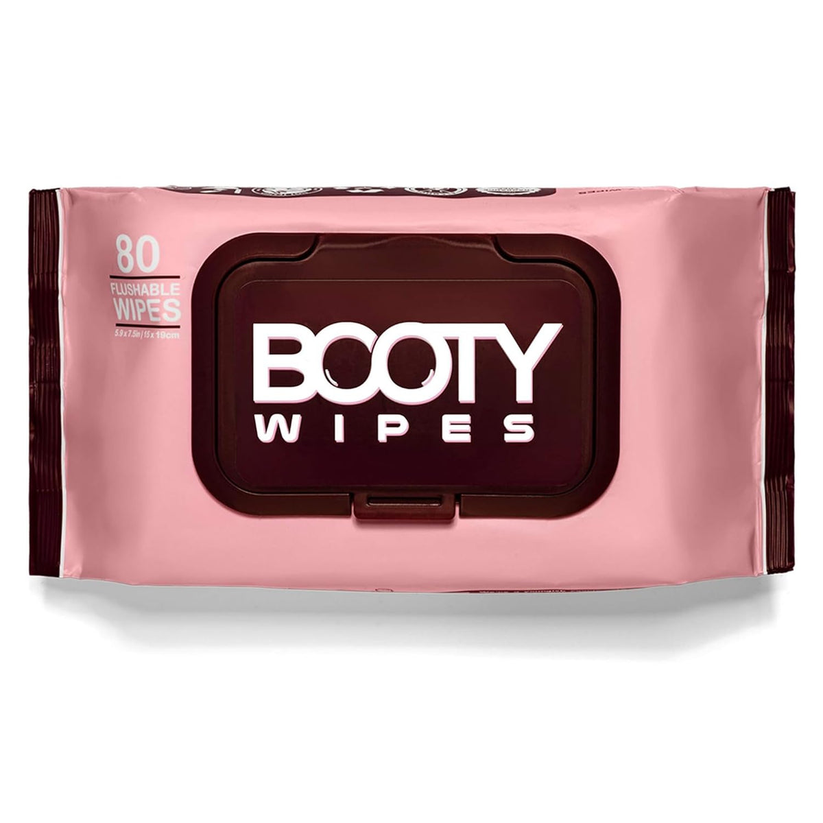 BOOTY WIPES Feminine Flushable Wipes Wome, 320 Count (4 Packs of 80) Wet Wipes for Adults, pH Balanced with Aloe and Vitamin E, Gentle Cleansing Female Toilet Wipes for Sensitive Skin