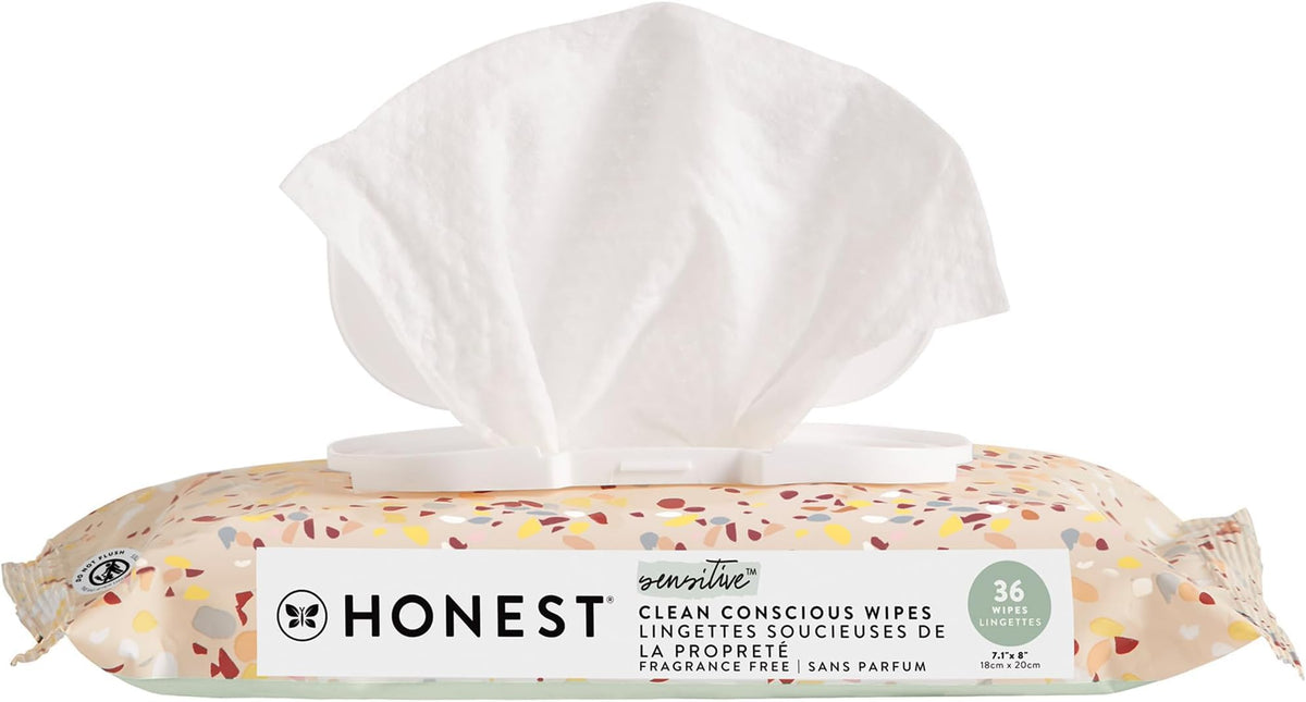 The Honest Company Multi-Use Baby Wipes, Pattern Play, 720 Count