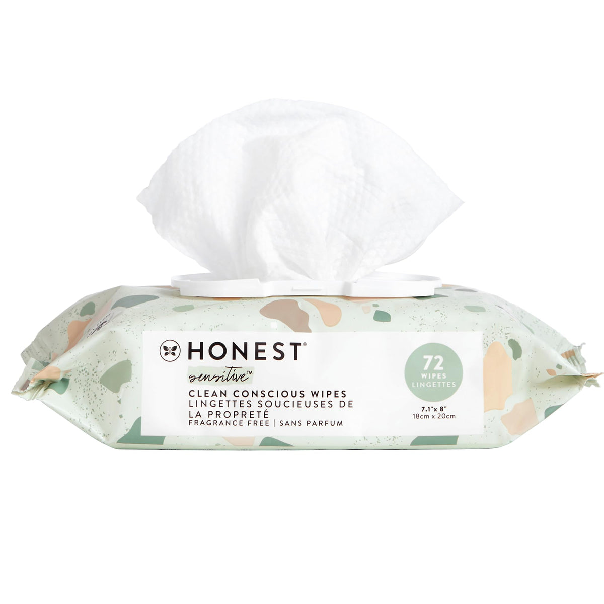 The Honest Company Multi-Use Baby Wipes, Pattern Play, 720 Count