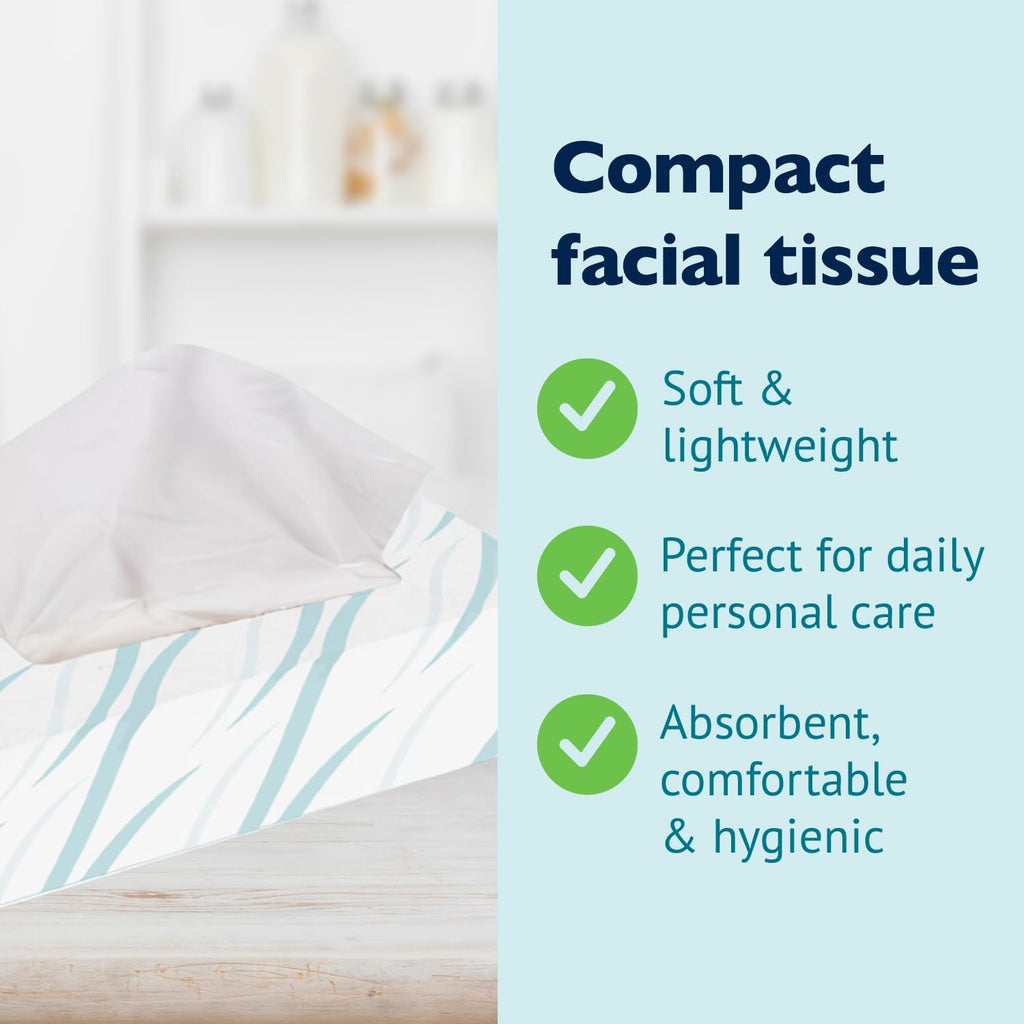 Morcon Valay Facial Tissue Paper | Soft, Absorbent Hand and Face Wipes, Premium Facial Tissues Boxes for Personal Care, 30 Pack of White 2-Ply Tissues | 100 sheets Per Box