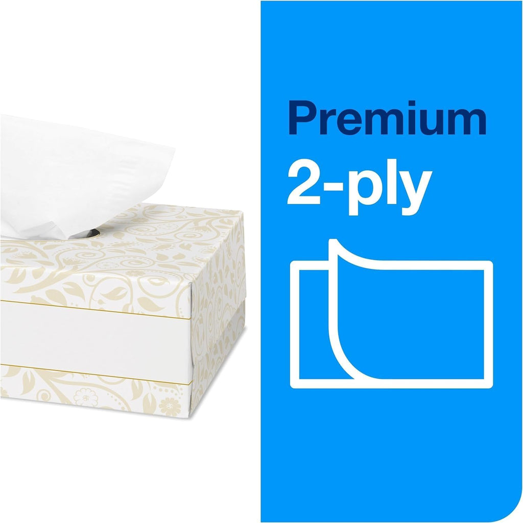 Tork Advanced Facial Tissue White Soft, F1, 30 Boxes x 100 tissues, TF6810