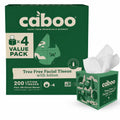 Caboo Tree Free Facial Tissues, 60 Tissues Per Box, 360 Total