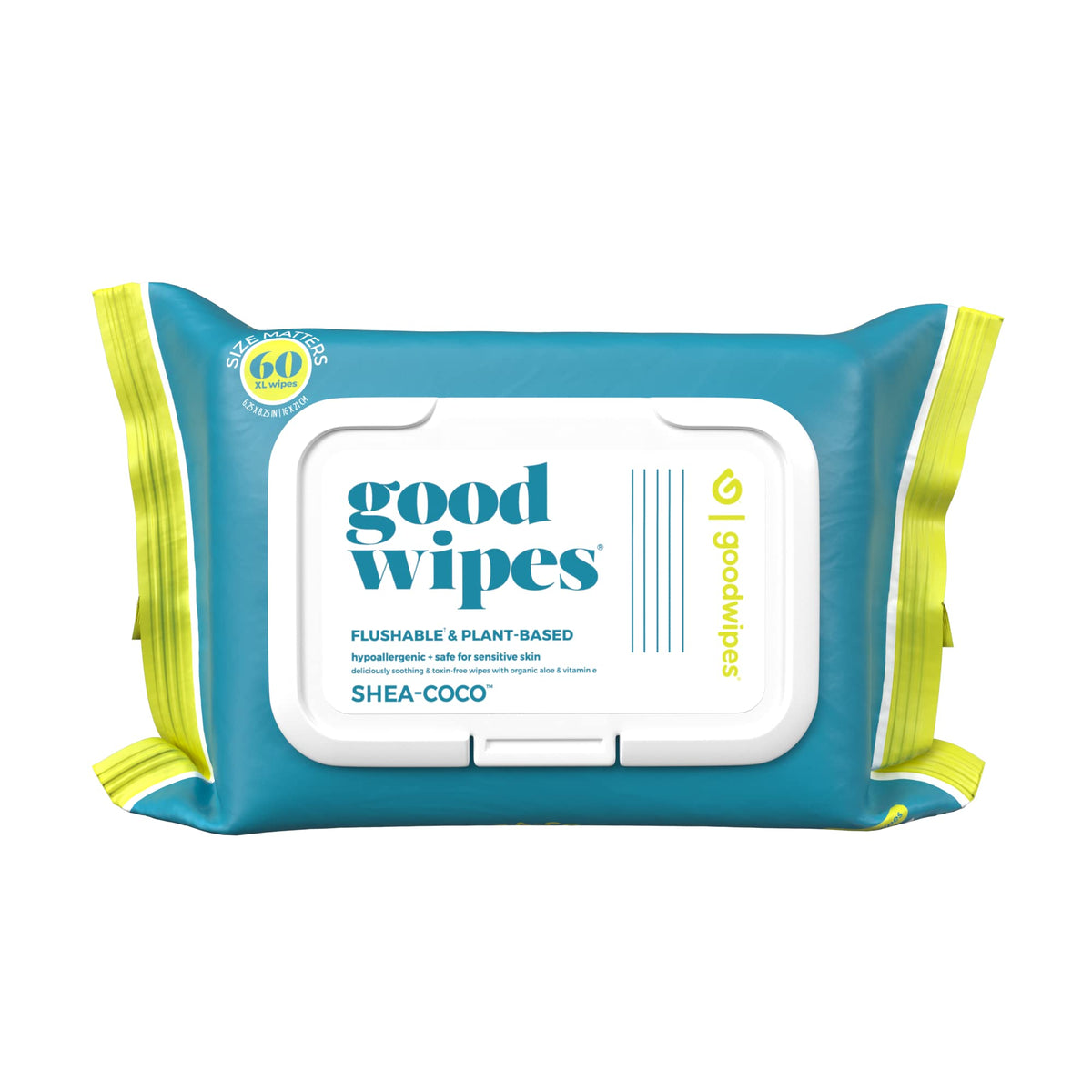 goodwipes Flushable Wipes - Lavender, 418 Wipes (8 Pack + 1 Travel Pack)