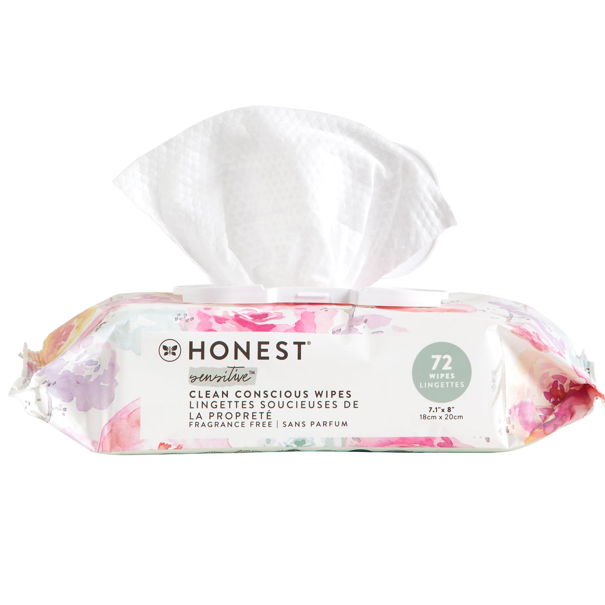 The Honest Company Multi-Use Baby Wipes, Pattern Play, 60 Count