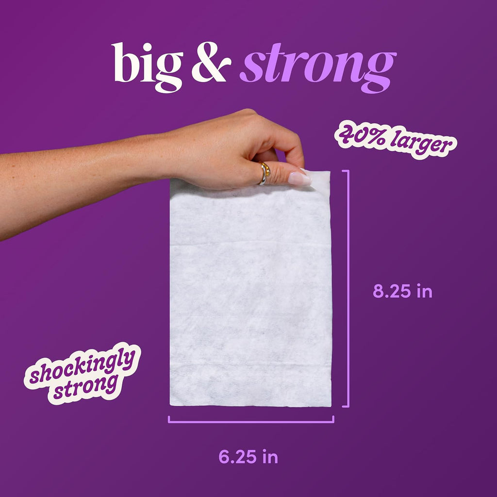 goodwipes Flushable Wipes - Lavender, 418 Wipes (8 Pack + 1 Travel Pack)