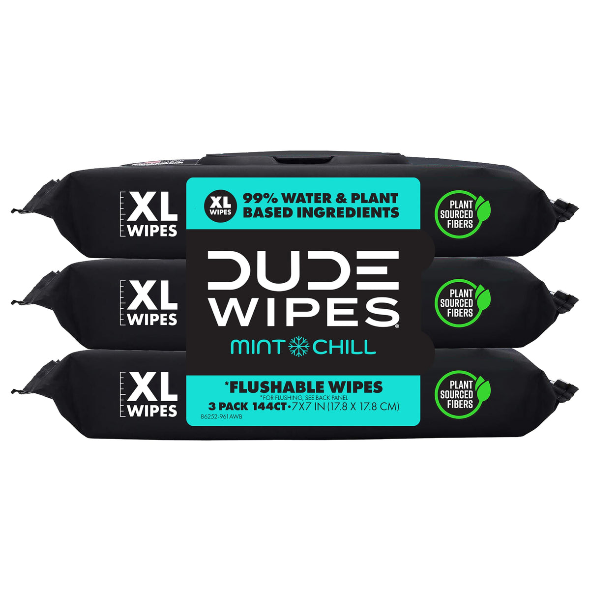 DUDE Wipes Shea BUTTer Adult Flushable Wet Wipes, Moisturizing, 144 Count