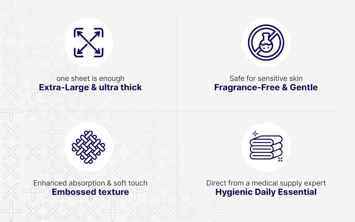 Disposable Facial Towels for Face Drying, Ultra Soft Single Use Face Towels for Sensitive Skin, Absorbent Facial Cleansing Towels for Home, Travel & Gym, Lightweight Dry Face Tissue, 50 Count, SOOSUNG