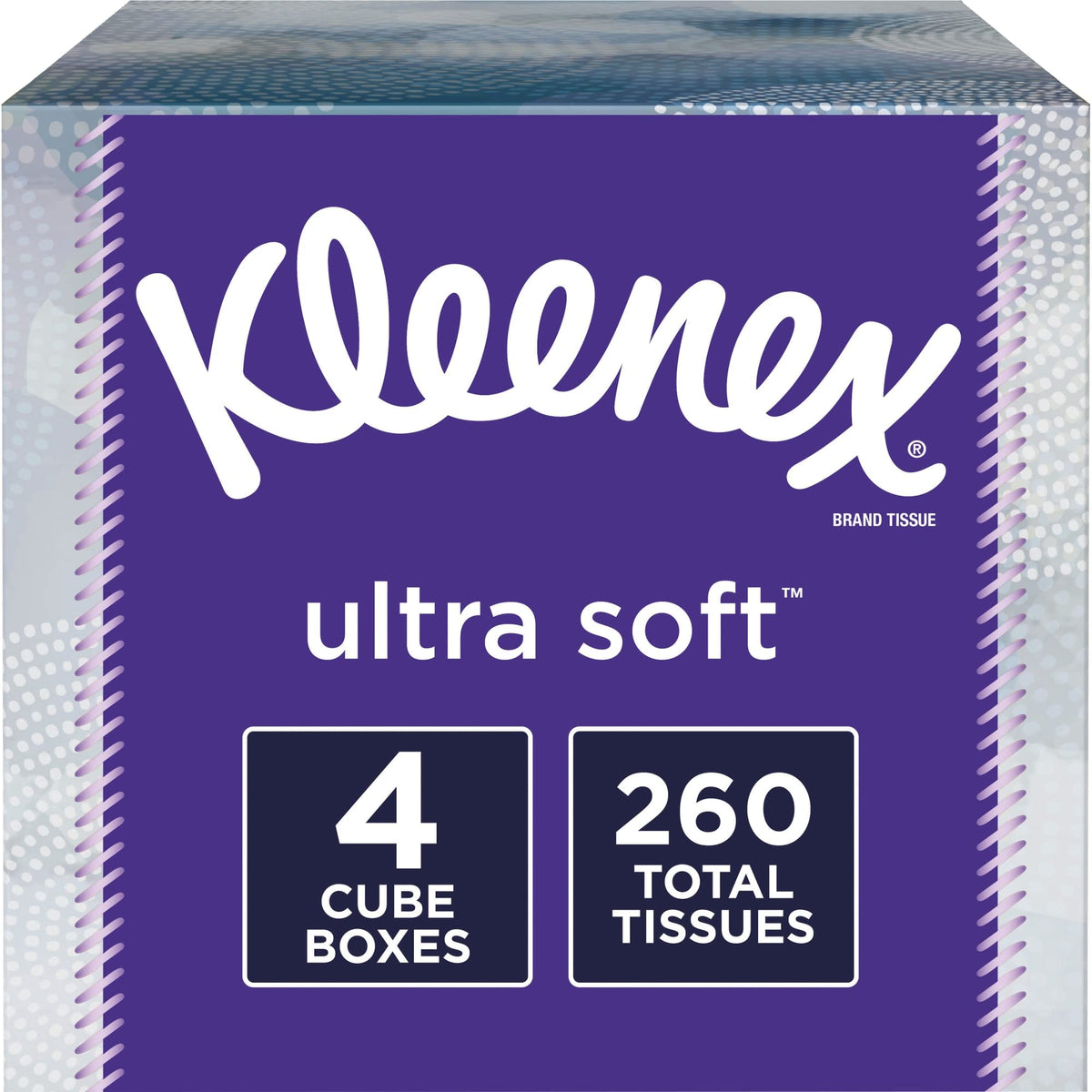 Kleenex Ultra Soft Facial Tissues, 3 Flat Boxes, 120 Tissues per Box