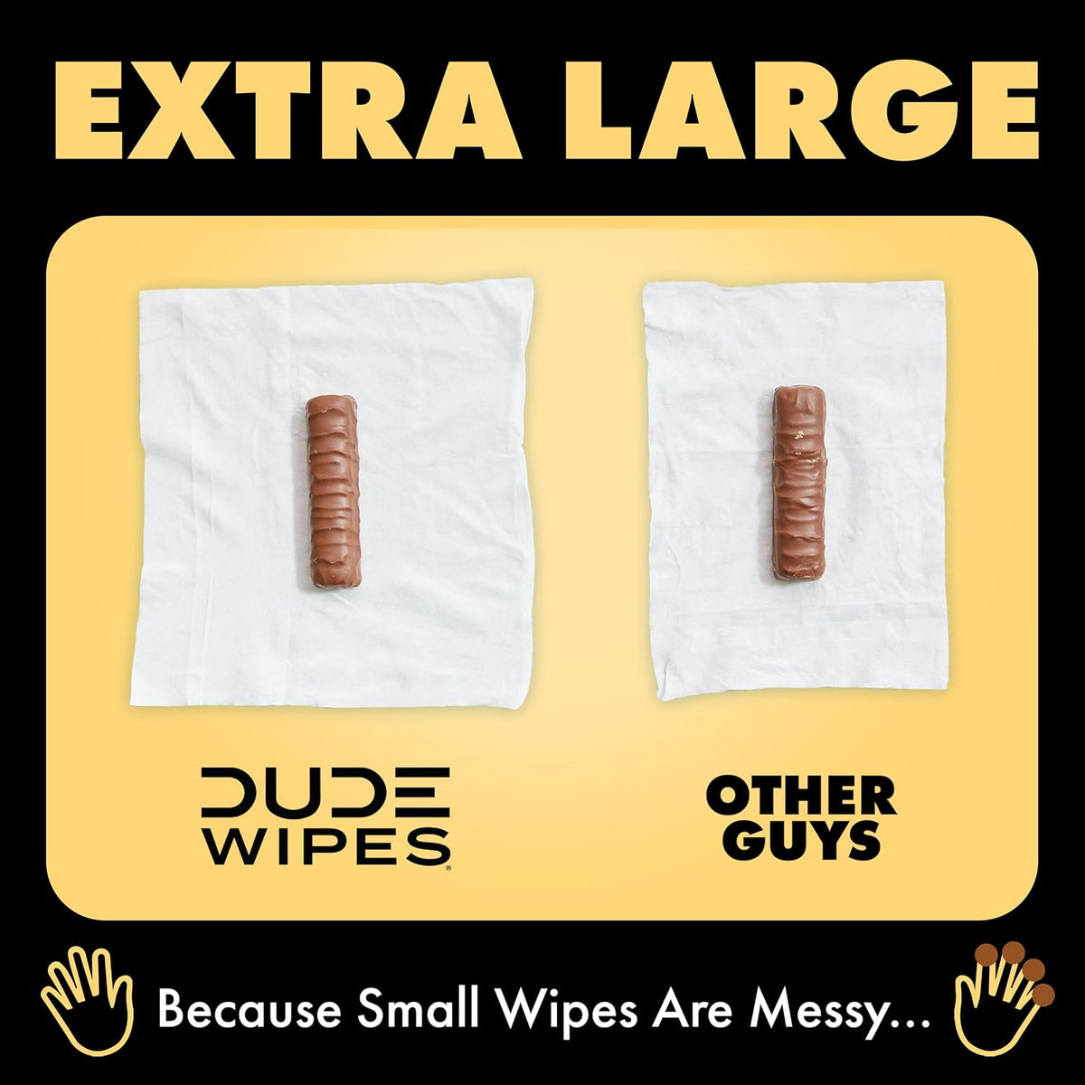 DUDE Wipes Shea BUTTer Adult Flushable Wet Wipes, Moisturizing, 144 Count