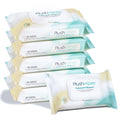 Flushable Wipes, 6 Packs, 300 XL Wipes, Lavender & Hinoki