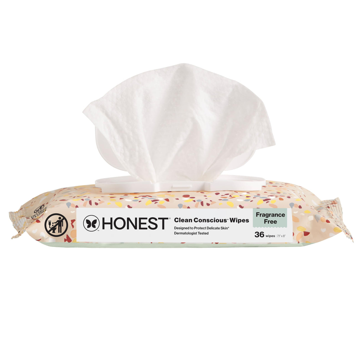 The Honest Company Multi-Use Baby Wipes, Pattern Play, 720 Count