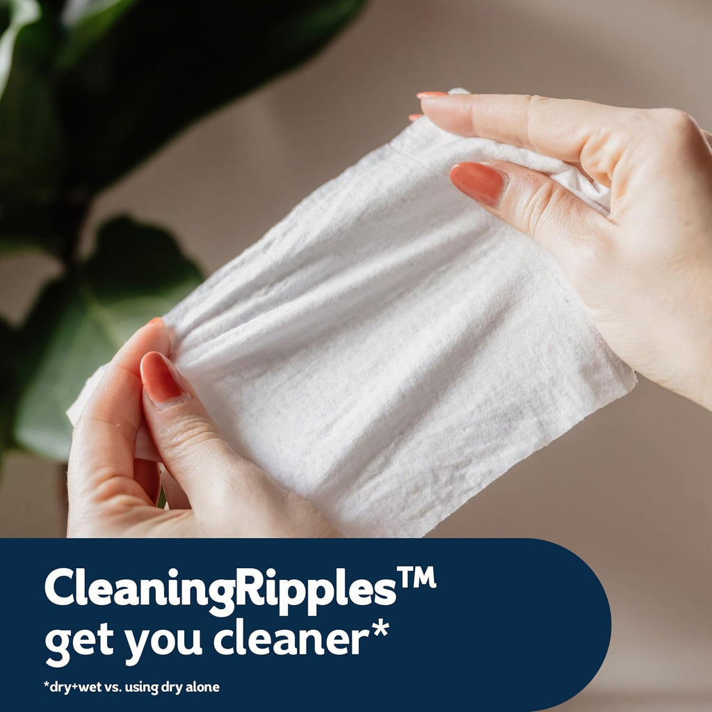 Cottonelle Fresh Care Flushable Wipes, 4 Packs, 42 Wipes per Pack