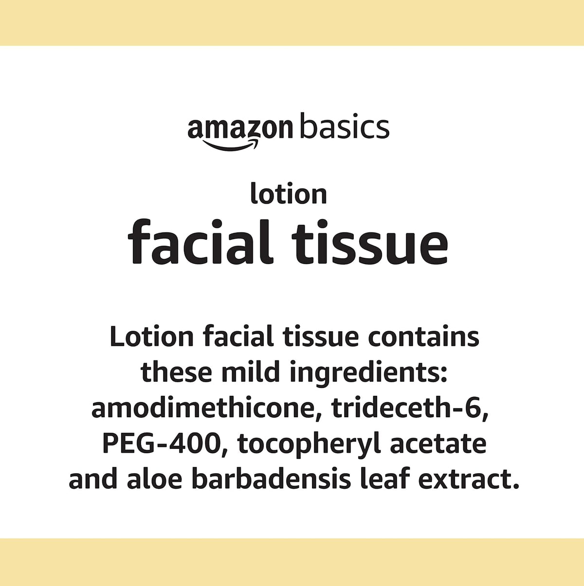 Amazon Basics Facial Tissues with Lotion, 2-Ply, 300 Count (4 Boxes, 75 Tissues per Box), Packaging May Vary