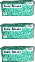 FH Group 3PACK Soft Absorbent Facial Tissues for Home and Travel, 3 Pack