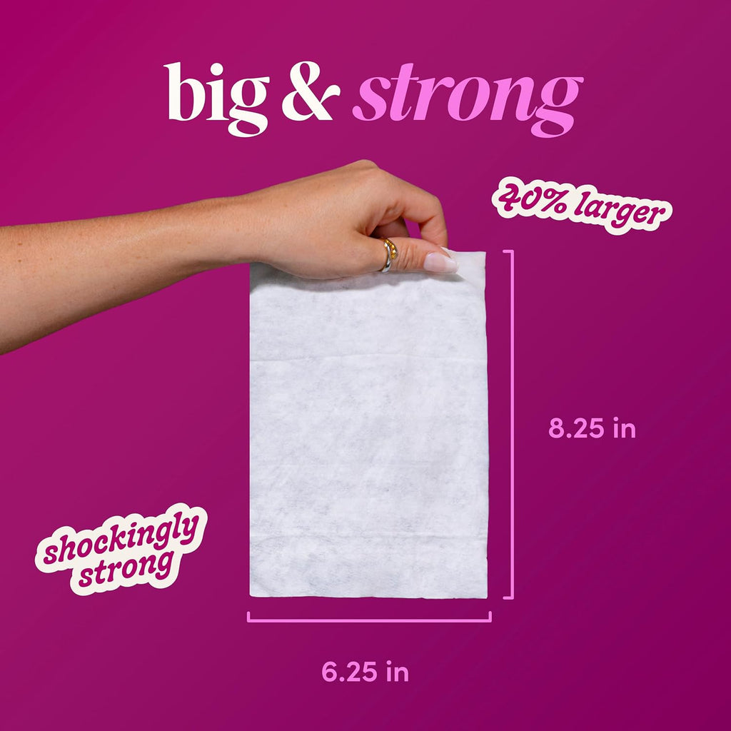 goodwipes Flushable Wipes - Rosewater, 153 Wipes (3 Pack + 3 Singles)