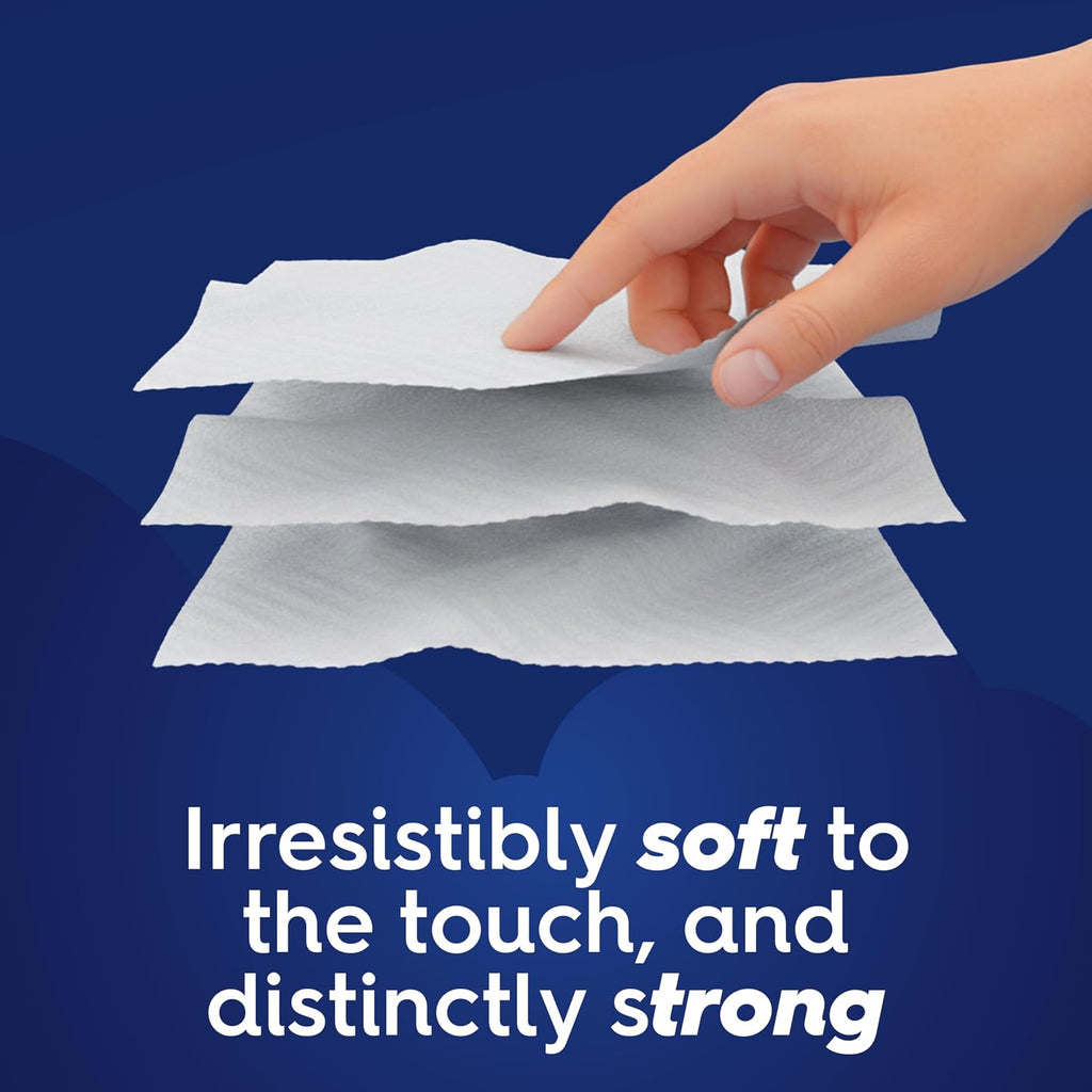 White Cloud Ultra Comfort Lotion 3-Ply Facial Tissue, 18 Box Pack