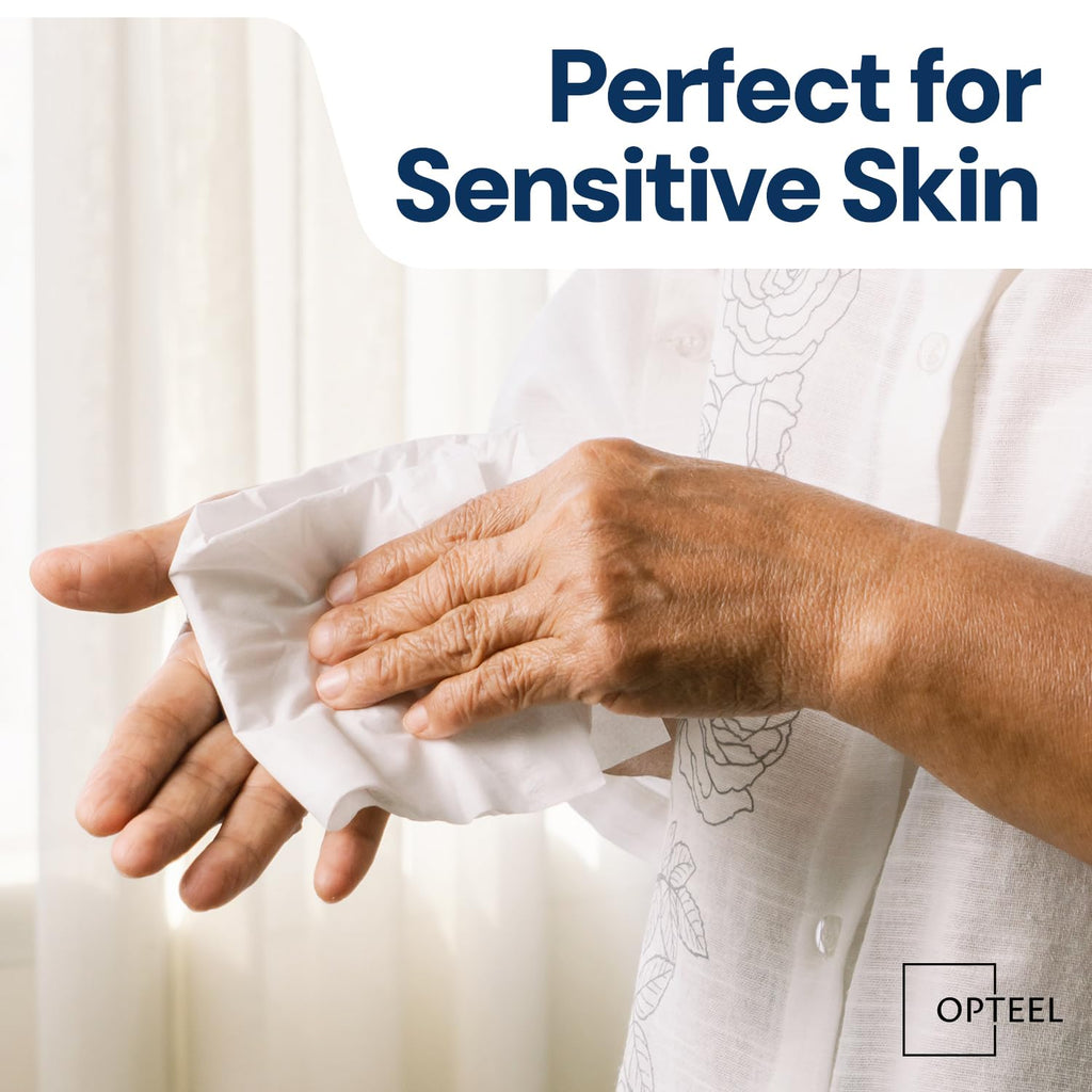 OPTEEL Adult Wipes for the Elderly – Extra Large 8x13, Pre-Moistened 720ct