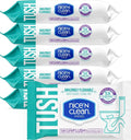 Nice 'N Clean SecureFLUSH Flushable Wet Wipes (42 Count - 6 Packs) | Moist Toilet Tissue with Moisturizing Aloe & Vitamin E | 0% Alcohol Formula for Sensitive Skin | Butt Wipes for Adults