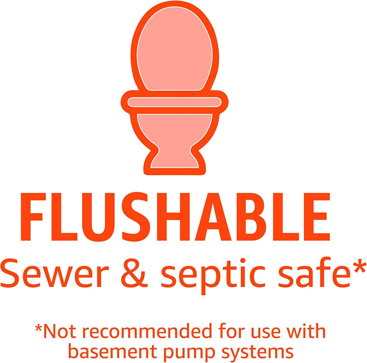 Amazon Basics Flushable Feminine Hygiene Wipes, pH Balanced, Gynecologist Tested, Septic and Sewer Safe, Fresh Scent, Alcohol Free, 168 Count (4 Packs of 42)
