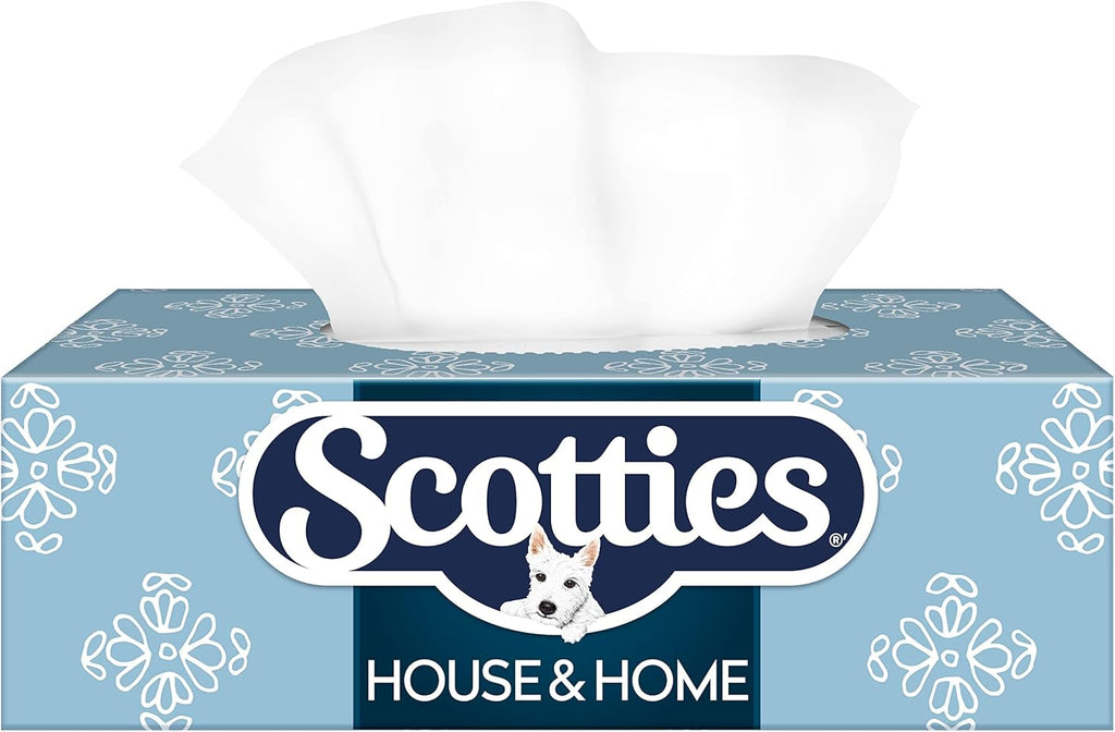 Scotties Facial Tissue, 2-ply, 126 sheets per box - 6 Pack (Canadian)