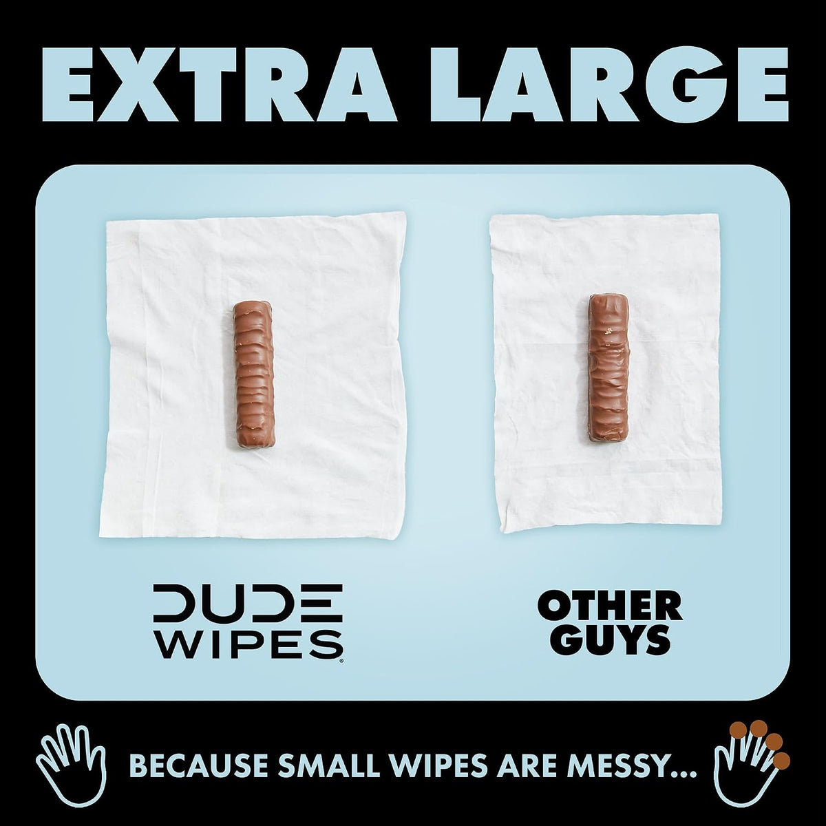 DUDE Wipes Medicated Hemorrhoid Flushable Wipes, Witch Hazel, 144 Count