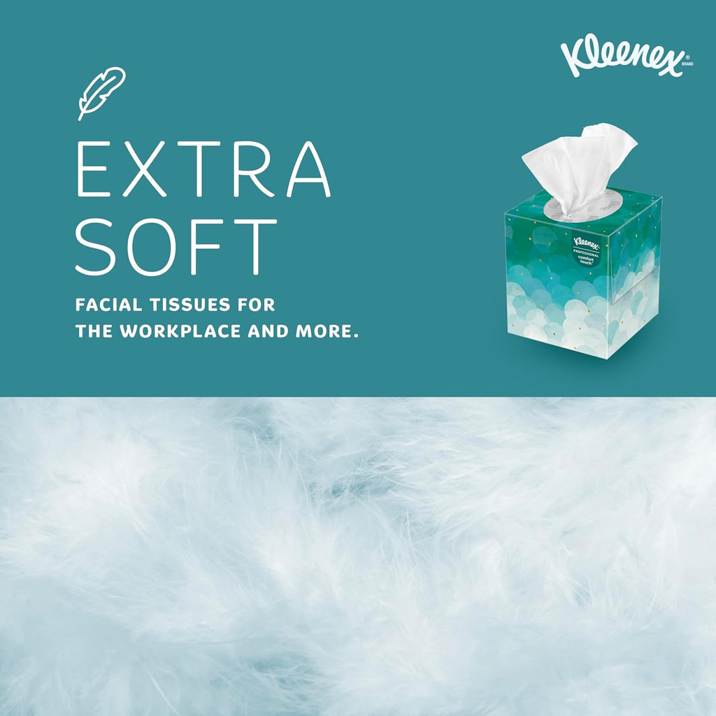 Kleenex Professional Facial Tissue, Bulk, 36 Boxes x 90 Tissues (21271)