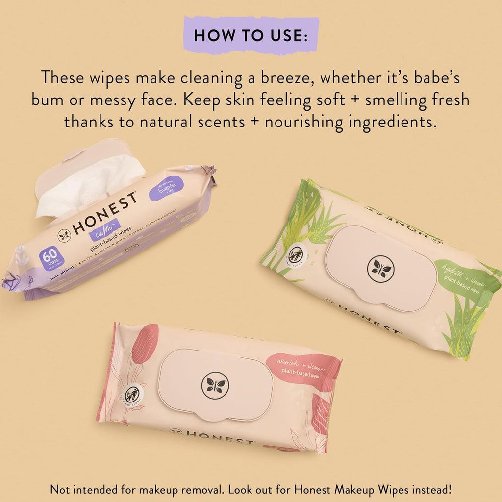 The Honest Company Benefit Wipes, Aloe + Cucumber, 240 Count
