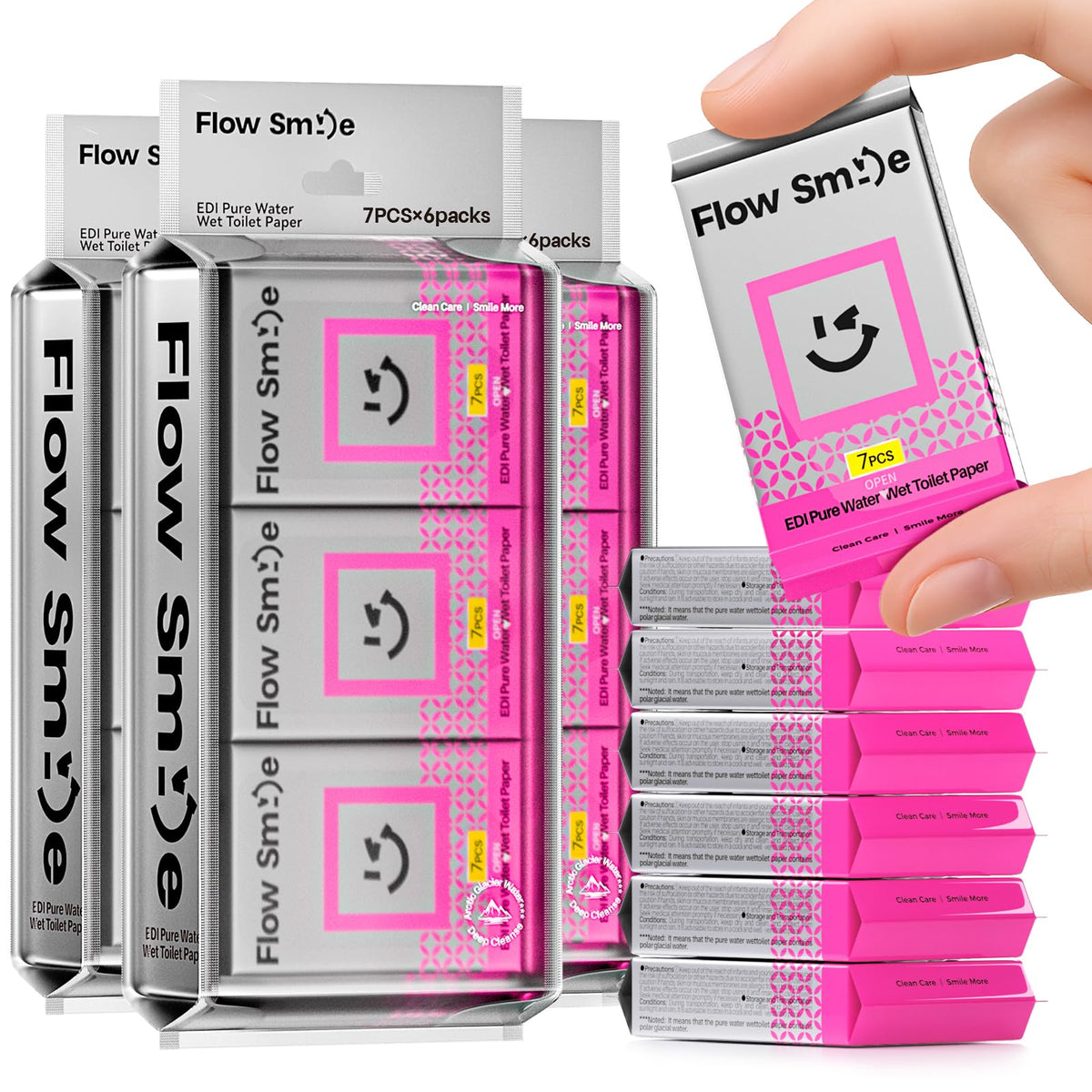 Flushable Wipes for Adults, 320 Count XL Unscented Toilet Wipes