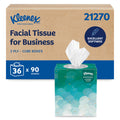 Kleenex Professional Facial Tissue, Bulk, 36 Boxes x 90 Tissues (21270)