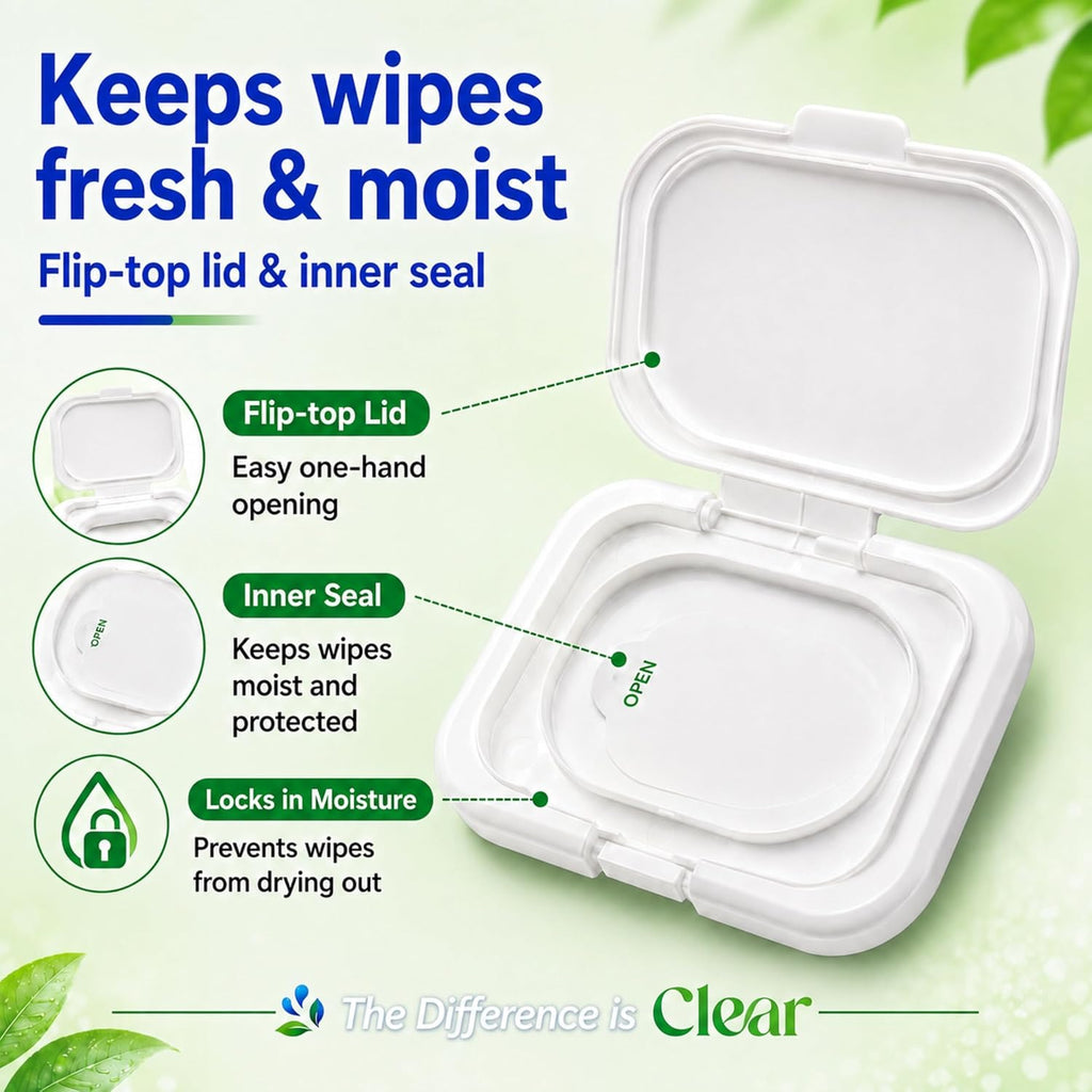 All Clear Care Flushable Wipes, Aloe, Cucumber and Chamomile, Sewer & Septic Safe, Extra Large Adult Wet Wipes, Cucumber Scent, 150 count (3 pack)