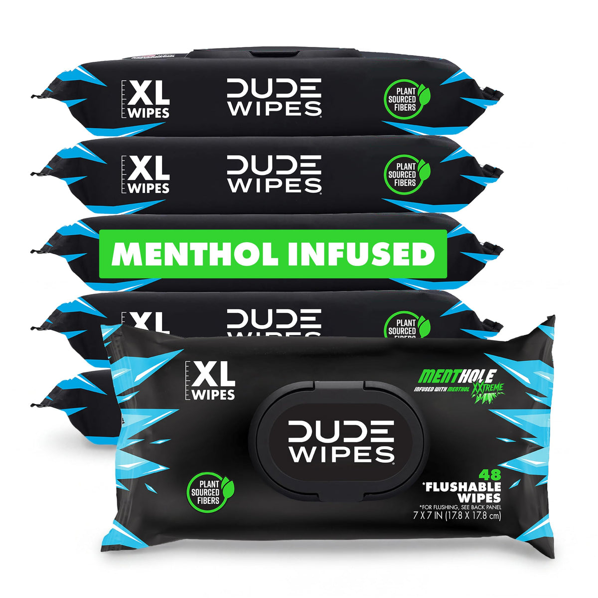 DUDE Wipes Shea BUTTer Adult Flushable Wet Wipes, Moisturizing, 144 Count