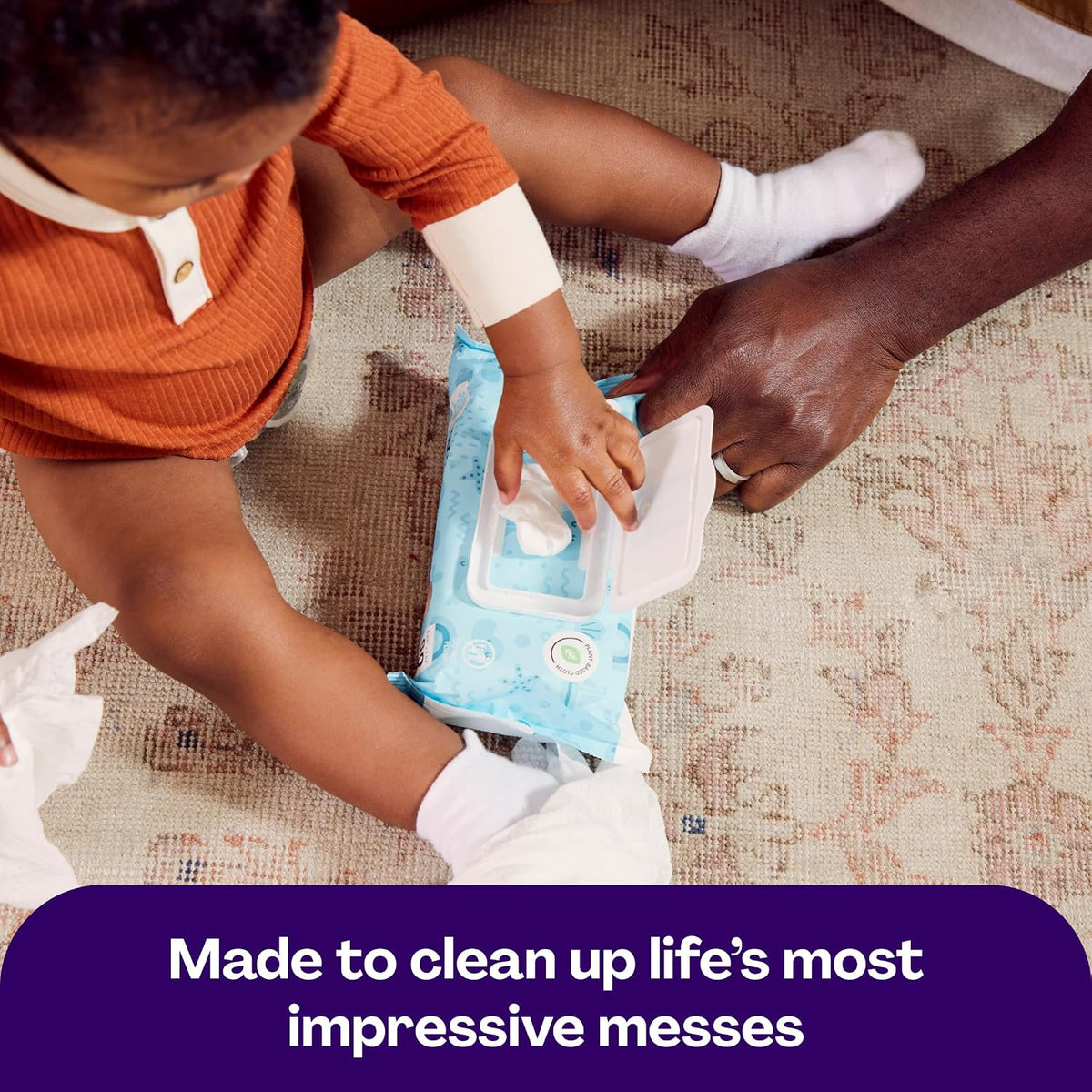 Hello Bello Baby Wipes, Fragrance-Free, 18 Resealable Packets = 1080ct